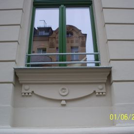 Fenstergitter Wohnhaus
